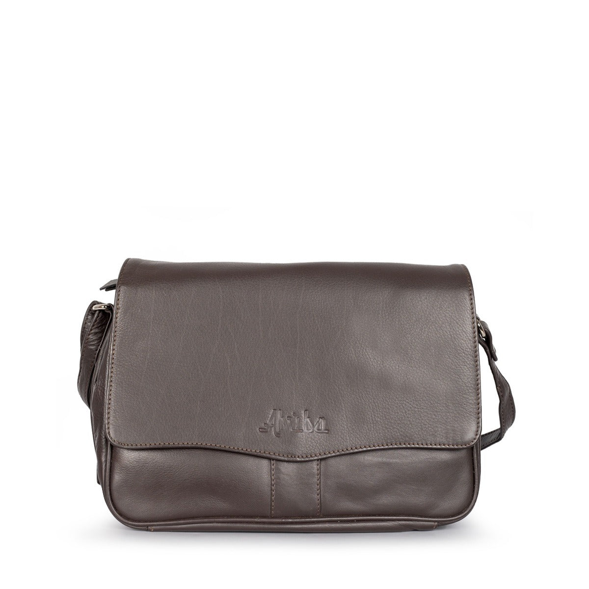 Brown Leather Shoulder Bag