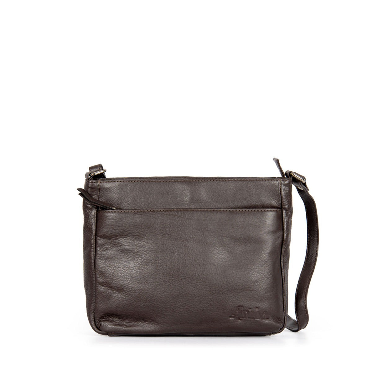 Brown Leather Shoulder Bag