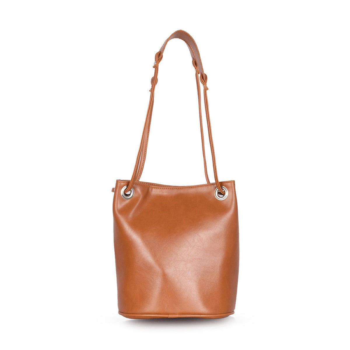 Brown Bucket Bag