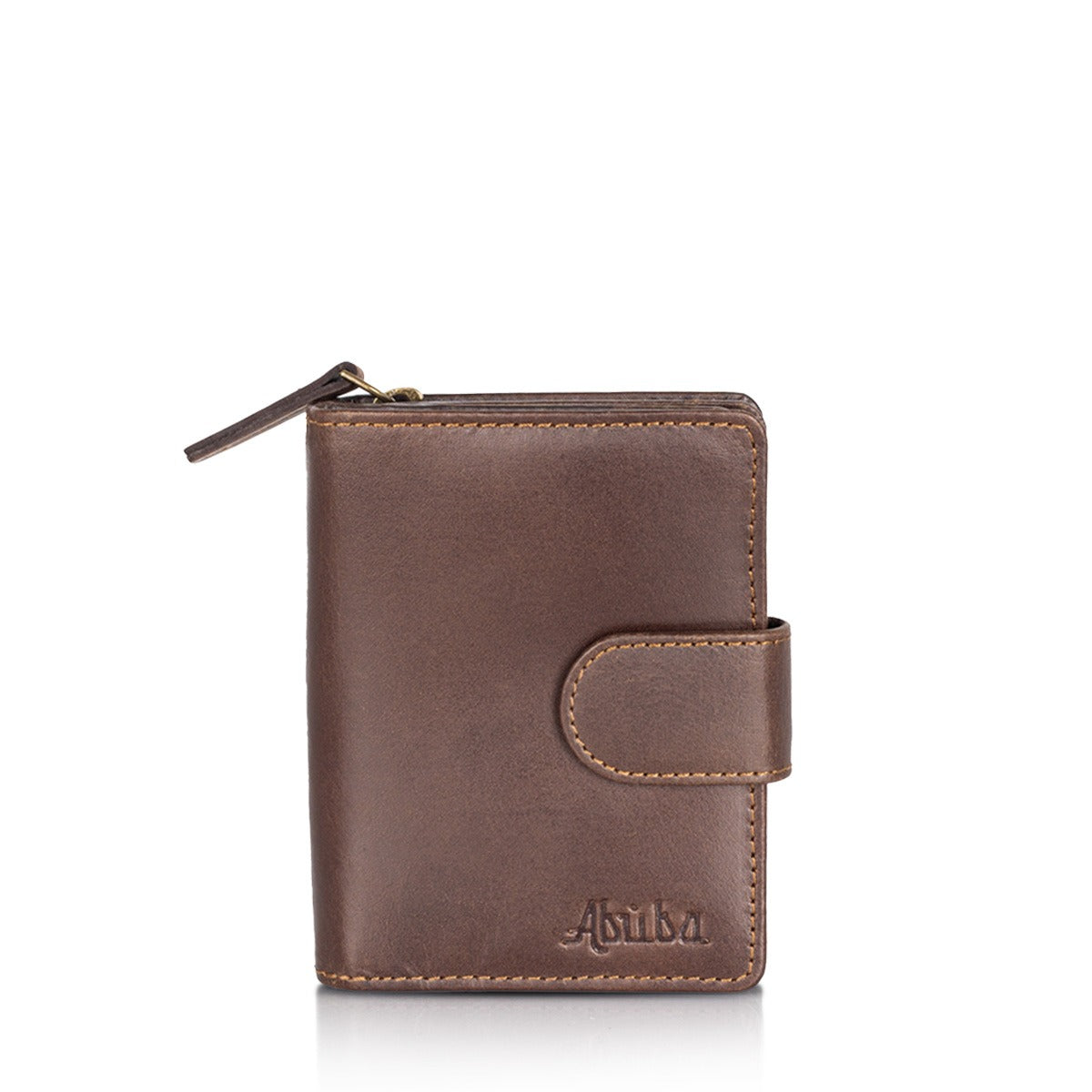 Ladies Leather Wallet Brown