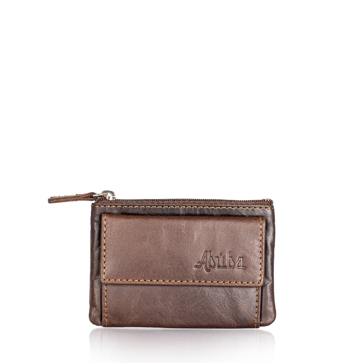 Leather Wallet - Brown Color