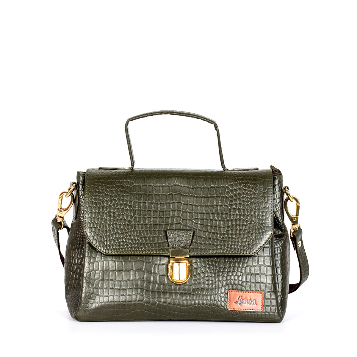 Leather Bags For Women - Olive