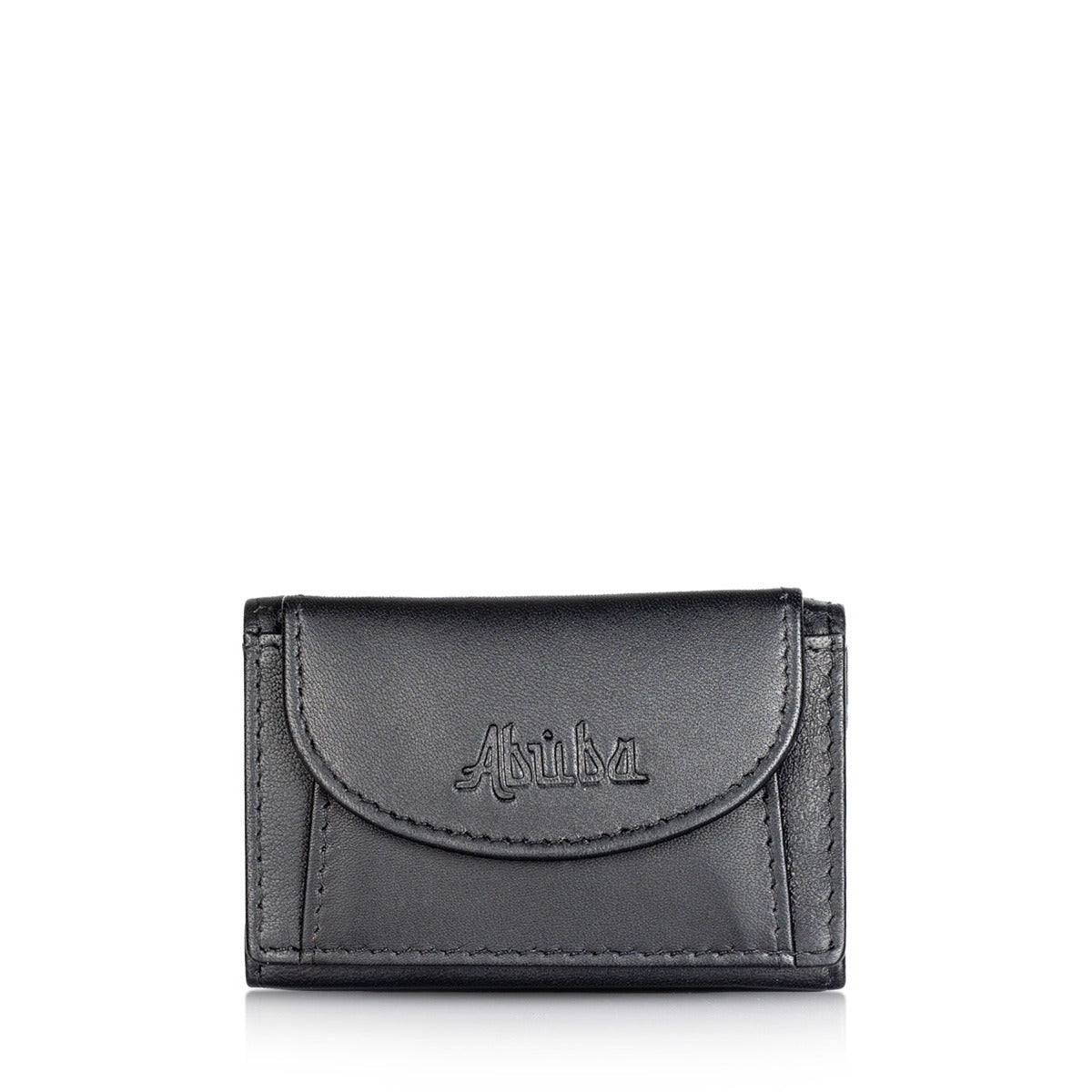 Black Minimal Leather Wallet