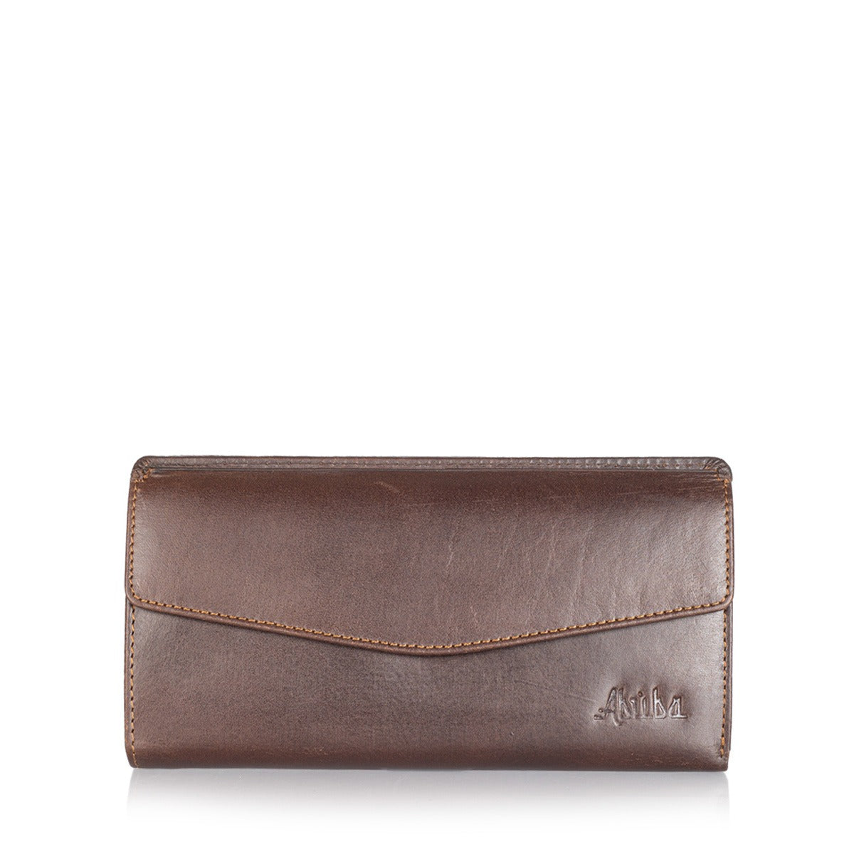 Ladies Brown Leather Wallet