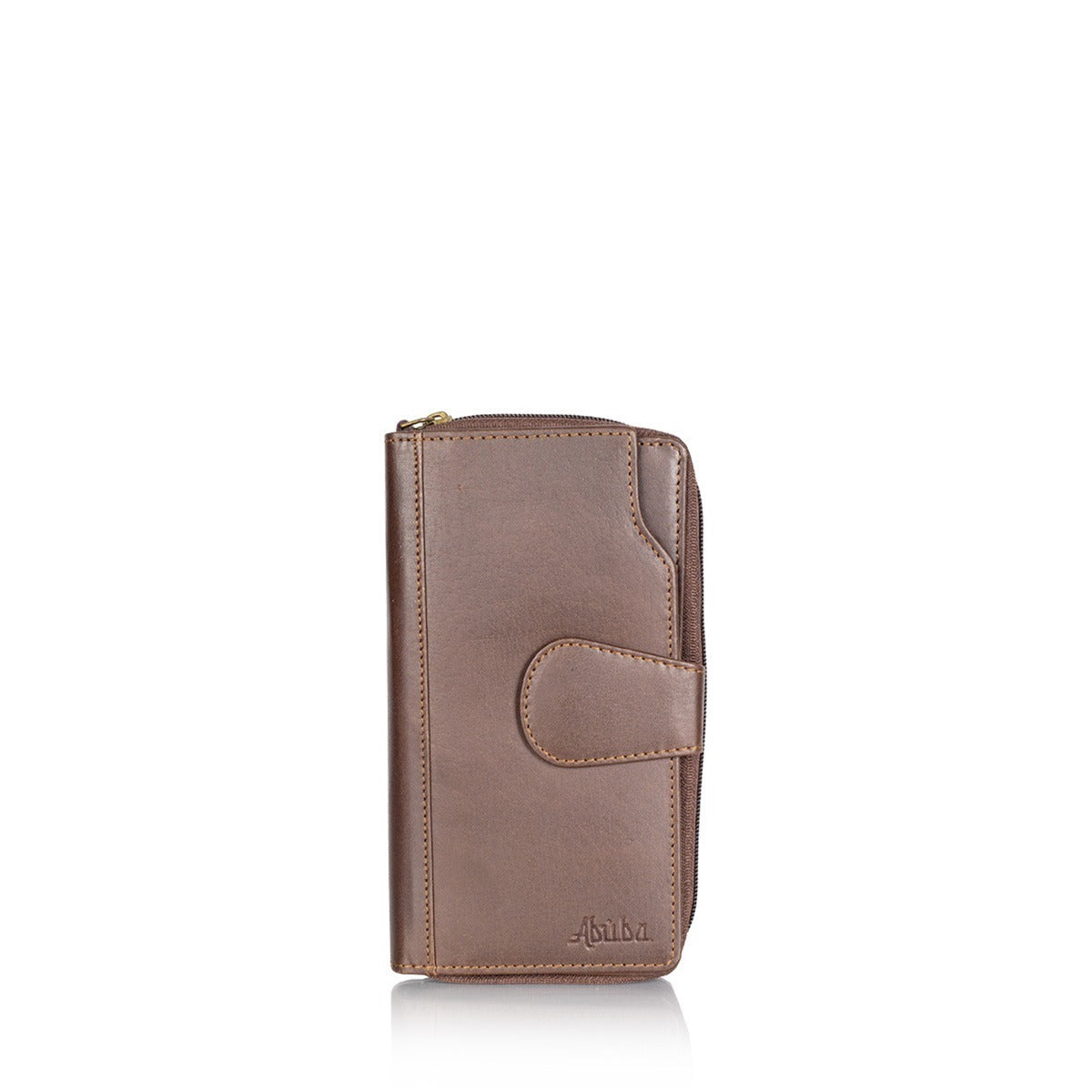 Brown Leather Wallet For Ladies