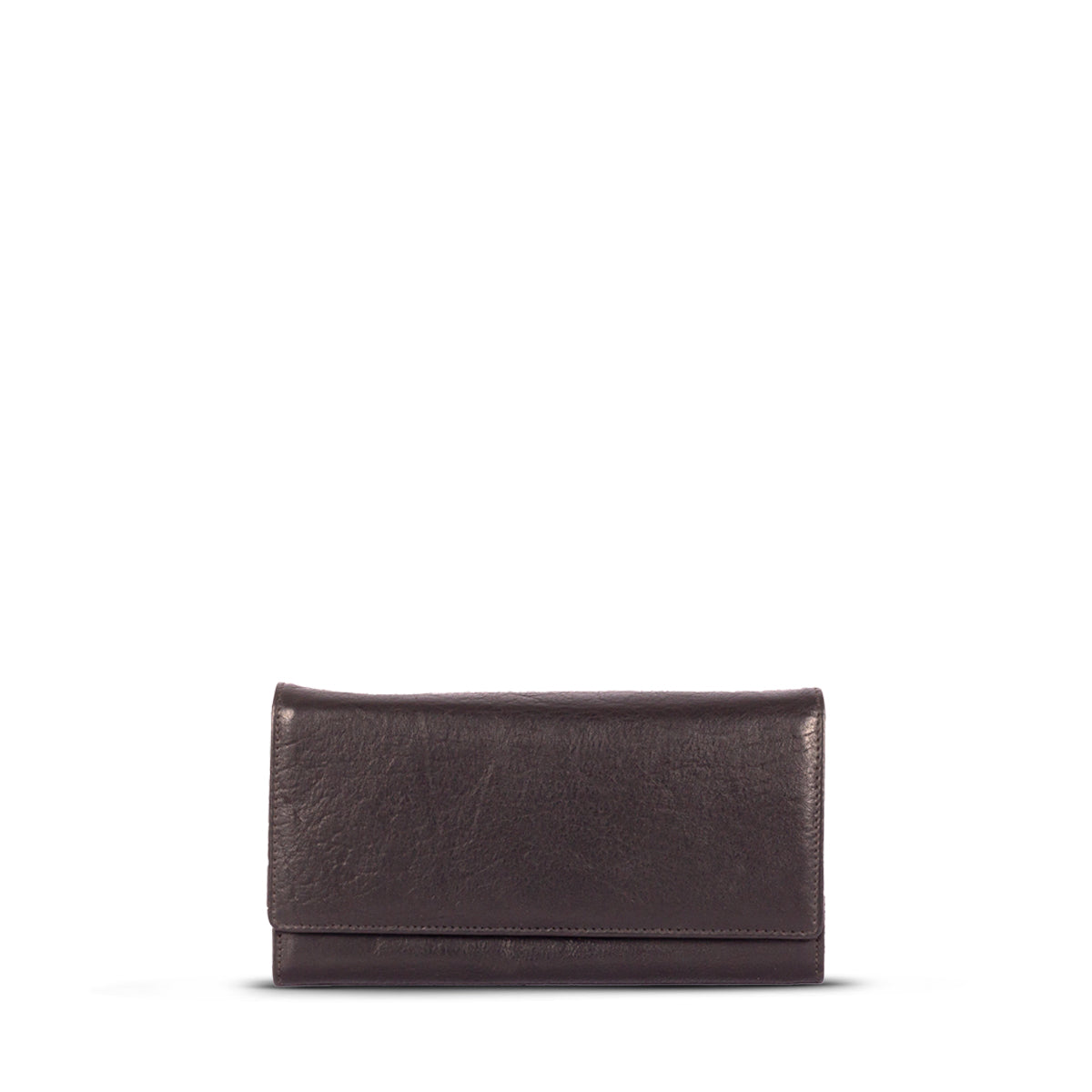 Classic women's leather wallet - Black