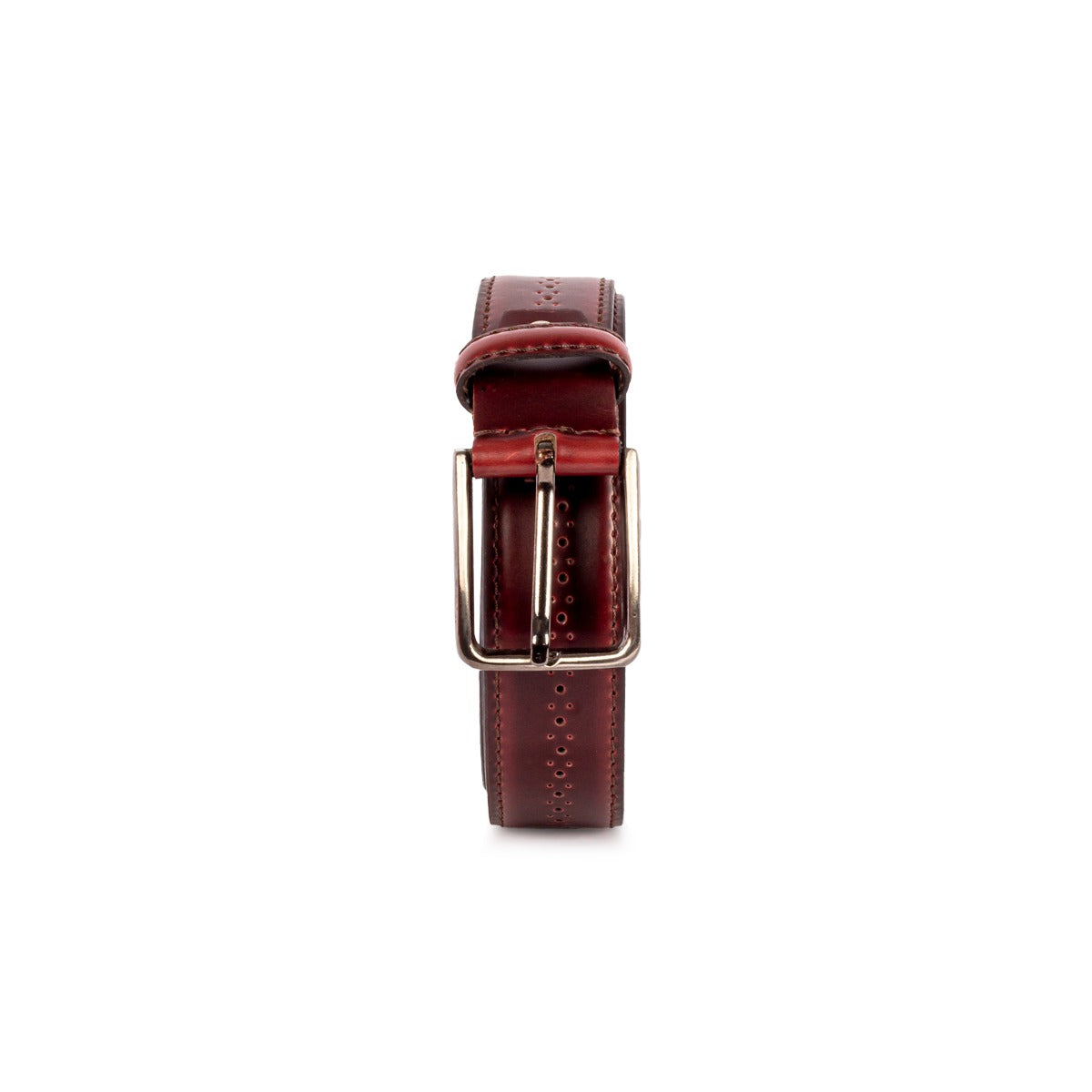 Brown Leather Belt for Men