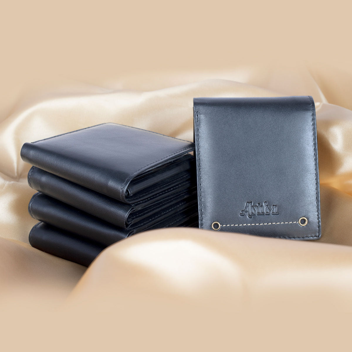 Black Leather Wallet For Men