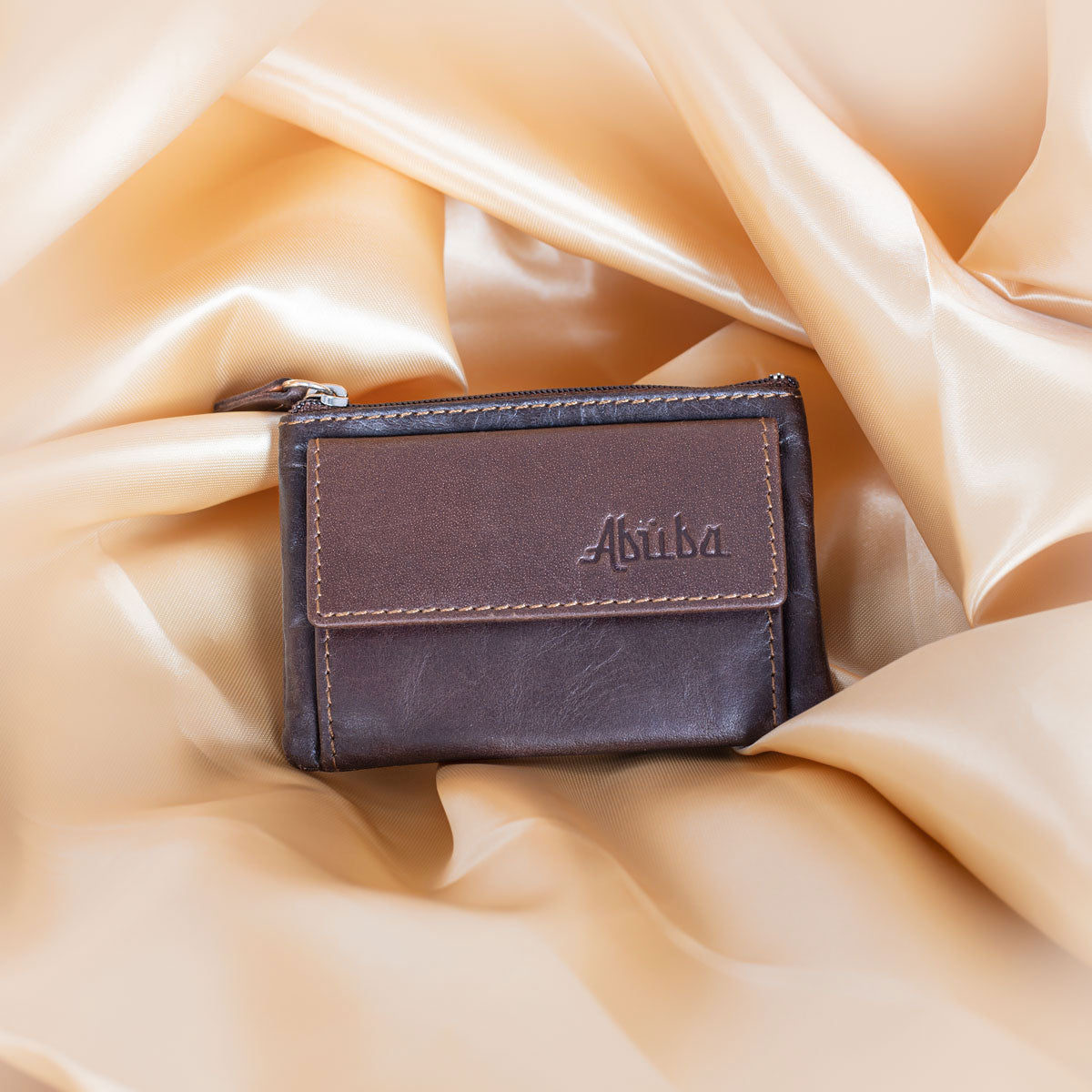 Leather Wallet - Brown Color