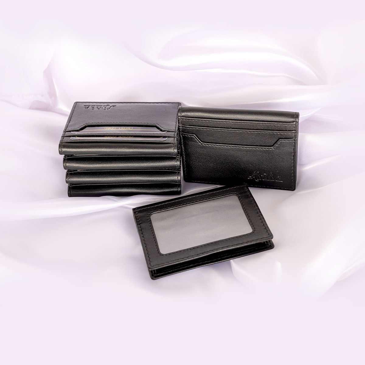 Black Color Card Wallet