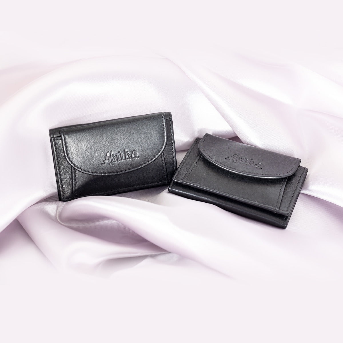 Black Minimal Leather Wallet