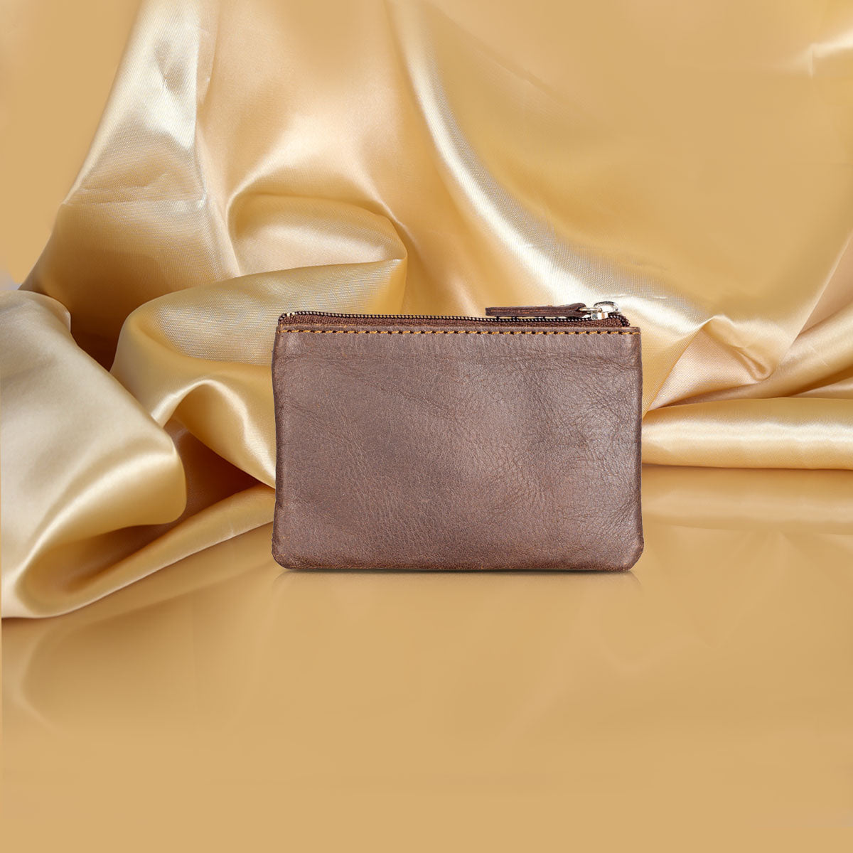 Leather Wallet Brown