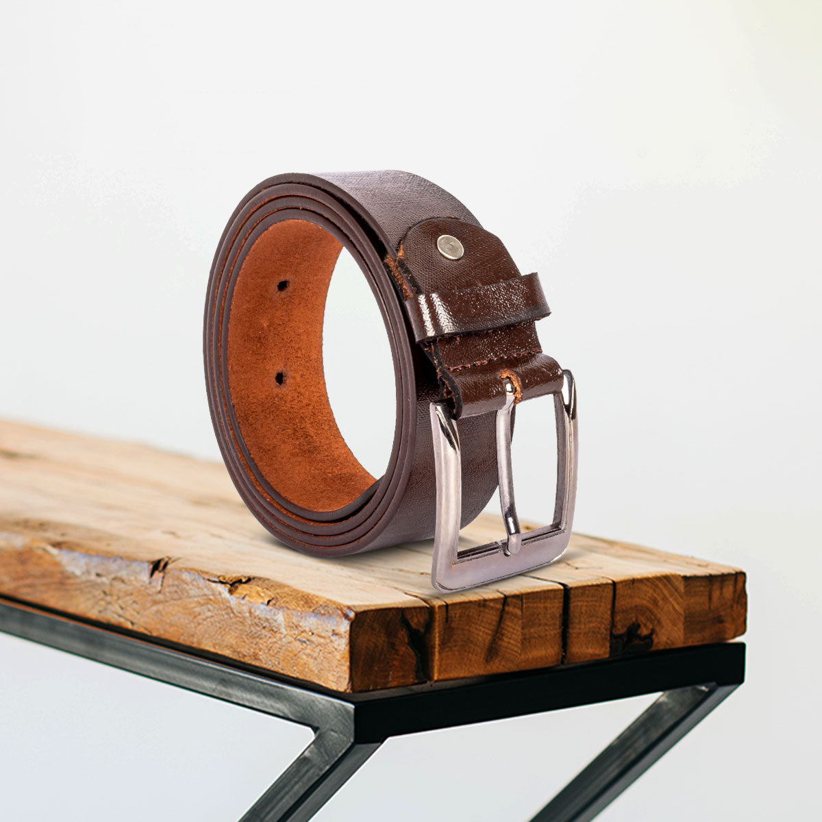 Brown Leather Belt