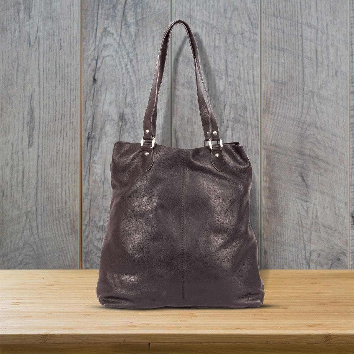 Black Leather Bag