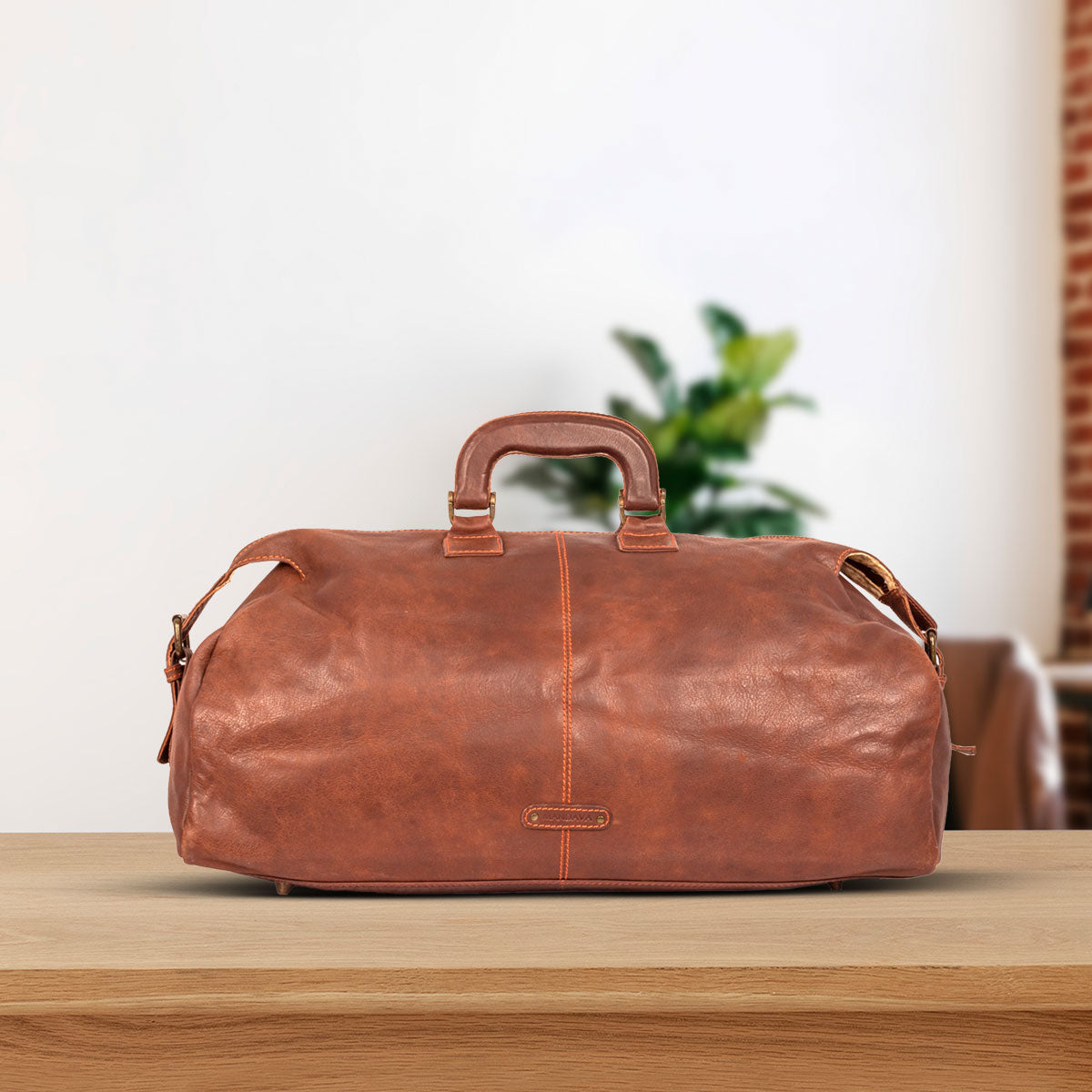 Leather Duffel Bag of Men