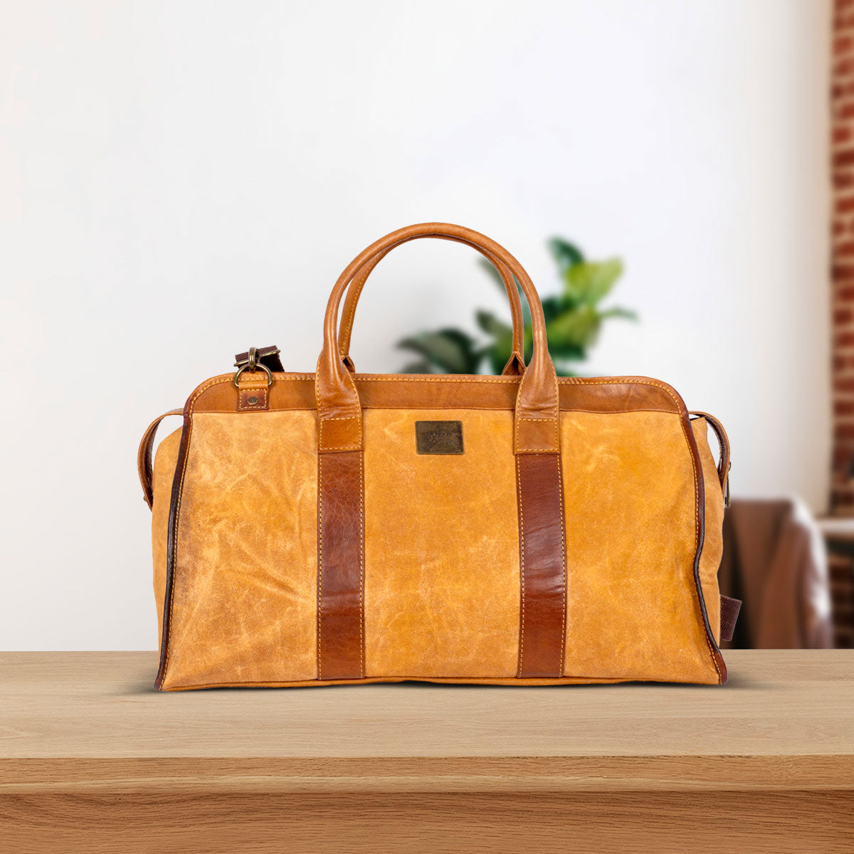 Leather Duffel Bag of Men