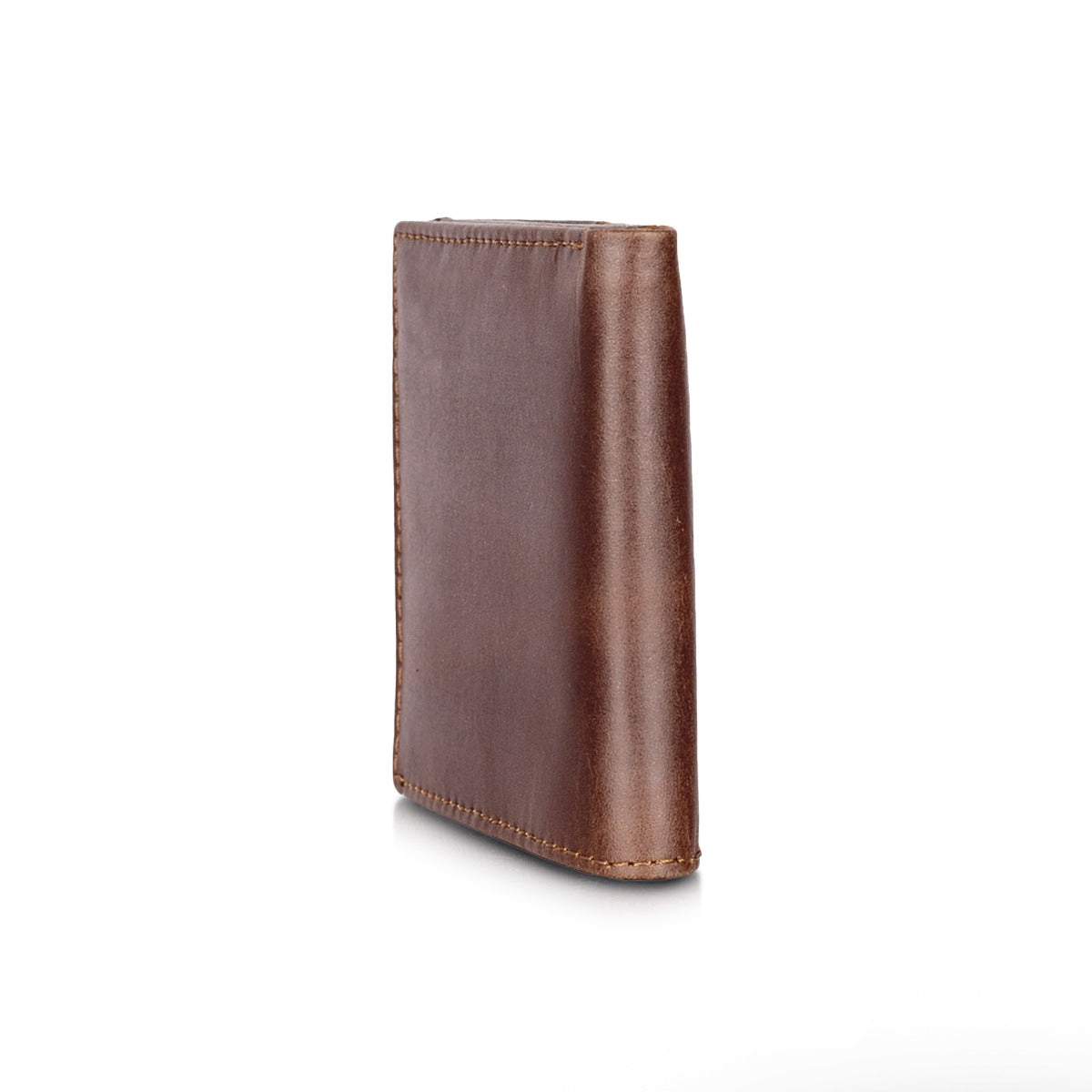 Unisex Brown Leather Wallet