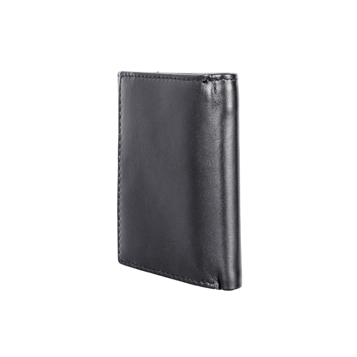 Unisex Black Leather Wallet