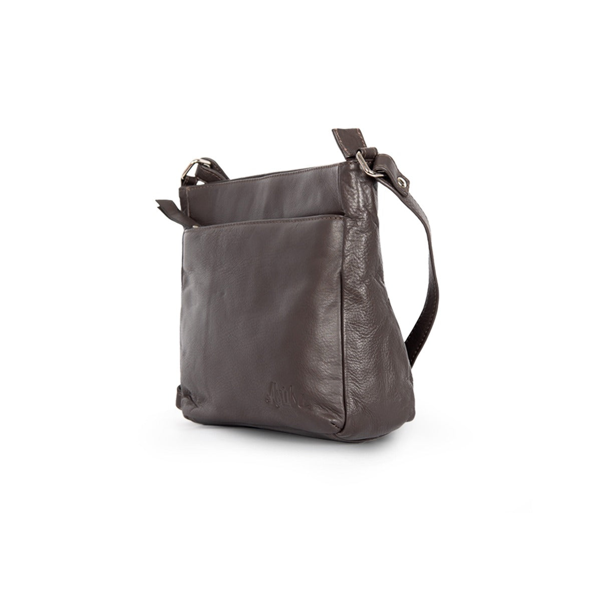 Brown Leather Shoulder Bag