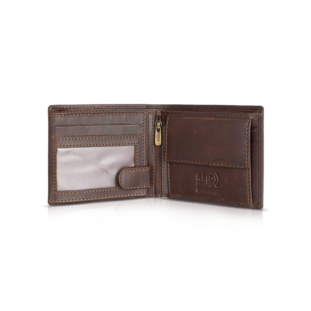 Men's Brown Leather Wallet