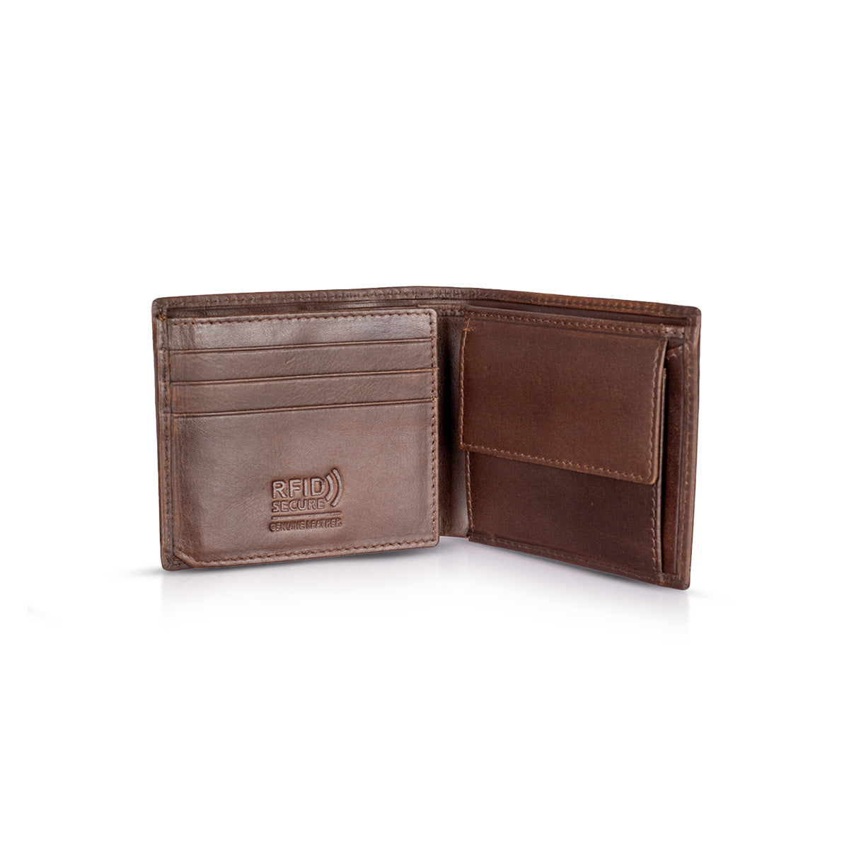 Men's Leather Wallet Brown