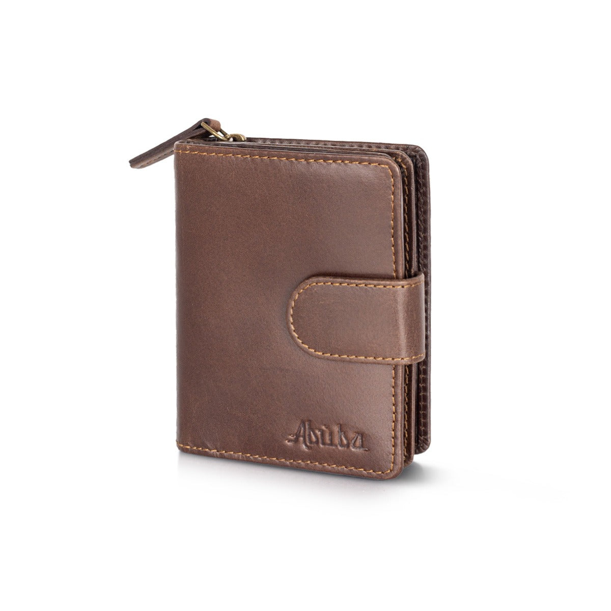 Ladies Leather Wallet Brown