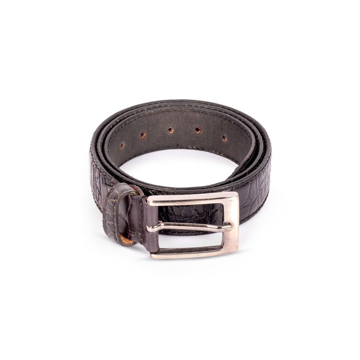 Black Leather Belt For Men