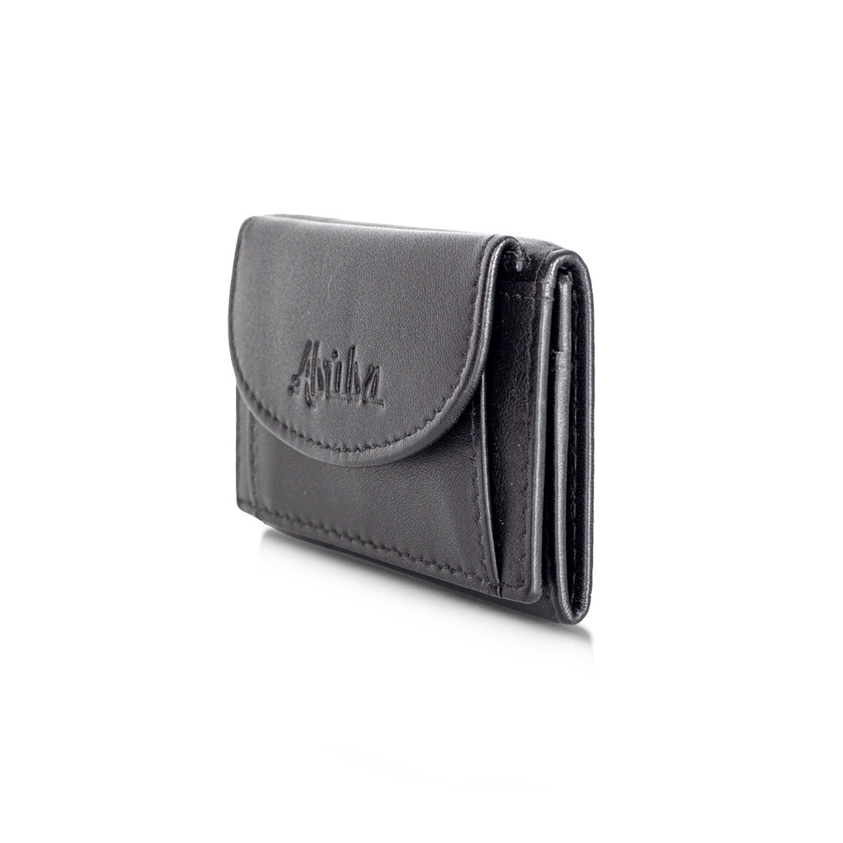 Black Minimal Leather Wallet