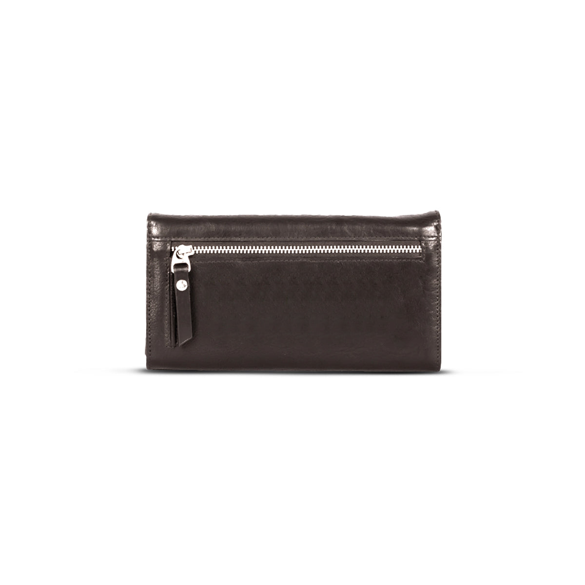 Classic women's leather wallet - Black