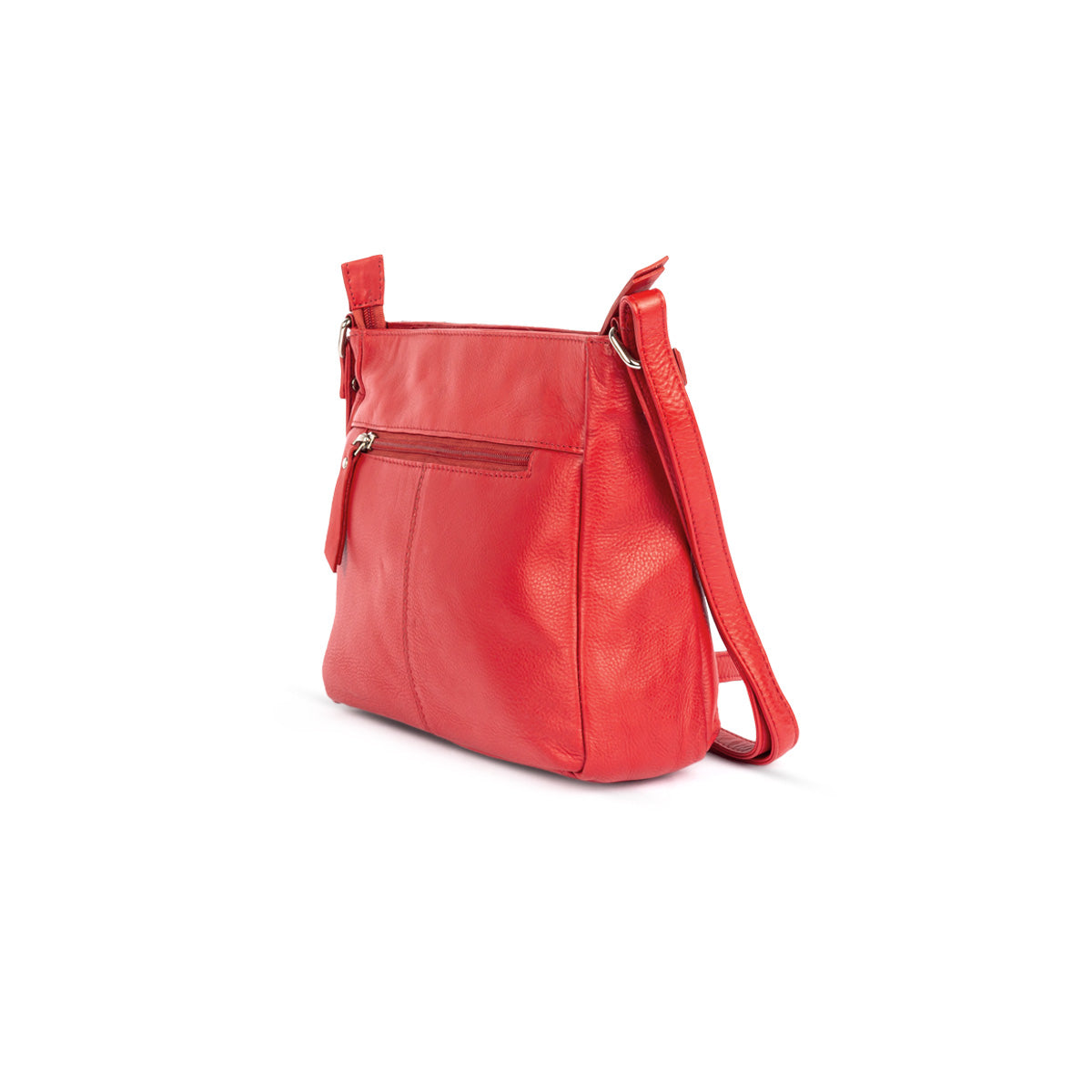 Genuine leather bag for women - Red