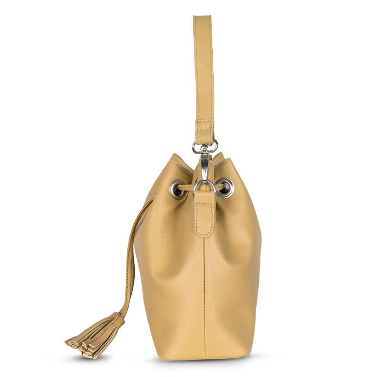 PU Leather Bucket Bag for Women