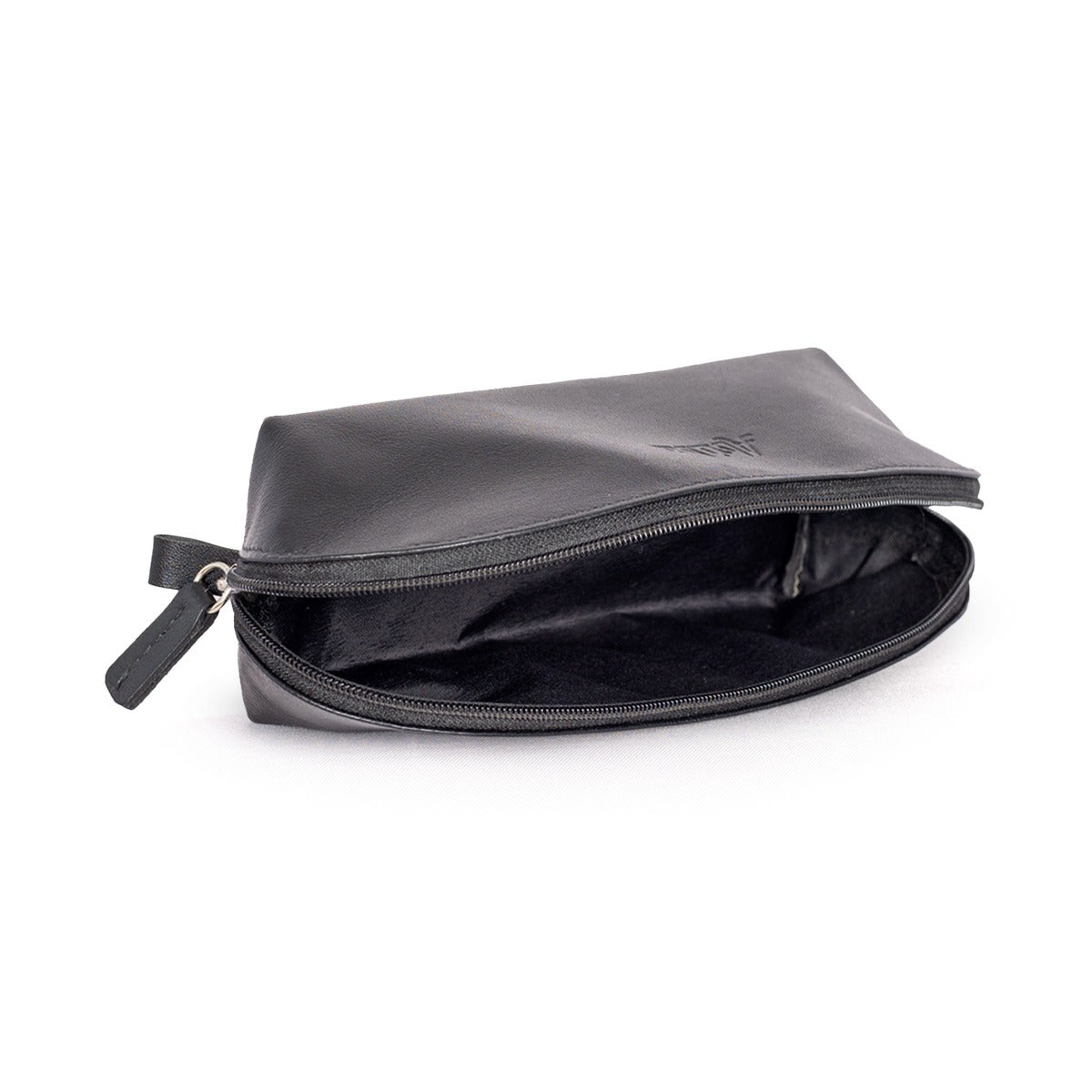 Black Leather Wallet for Women