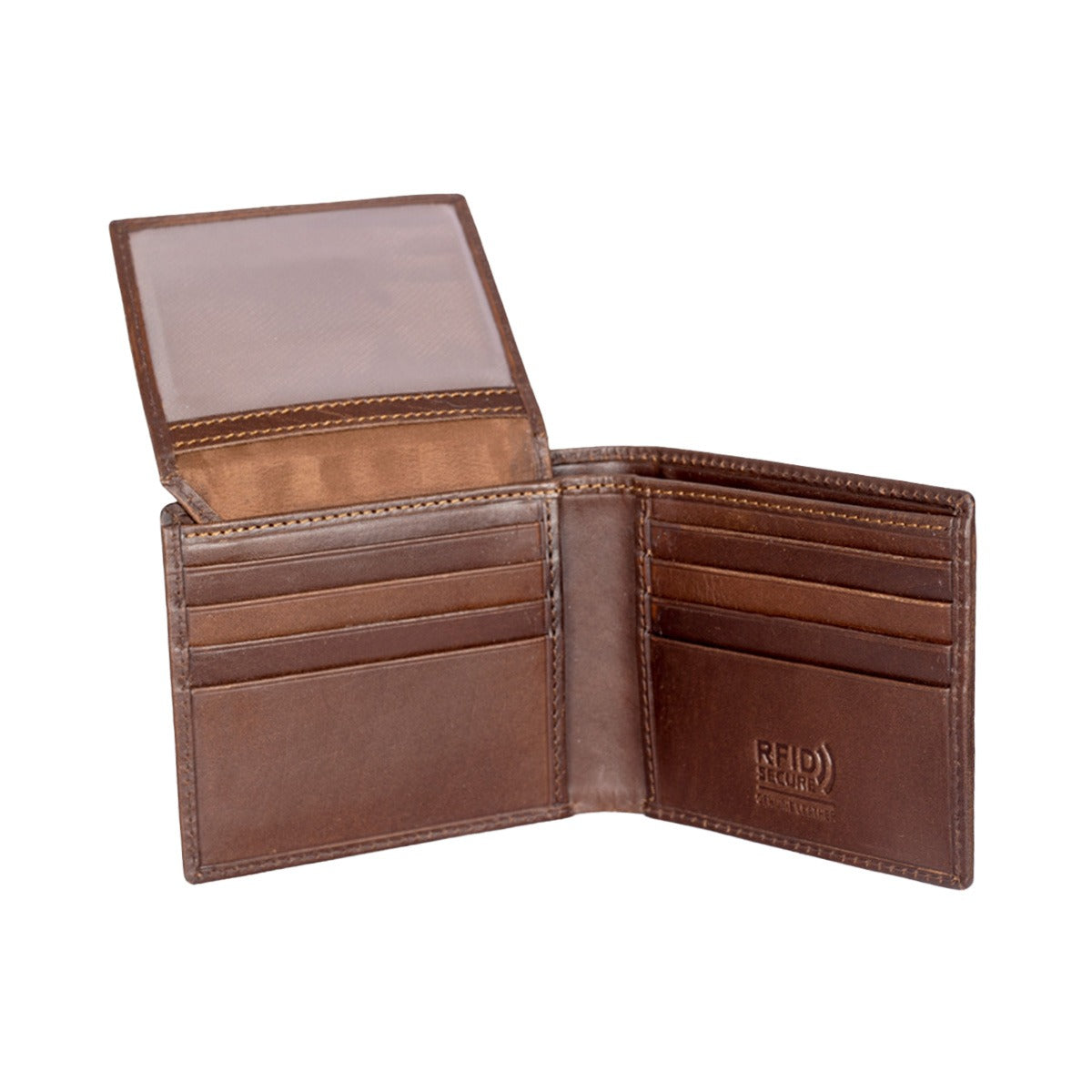 Men's Brown Leather Wallet