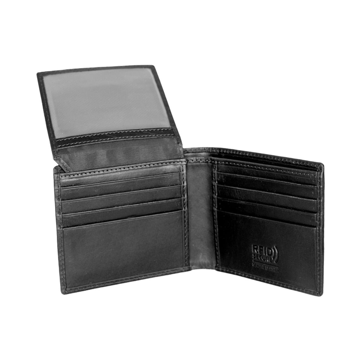 Black Leather Wallet For Men