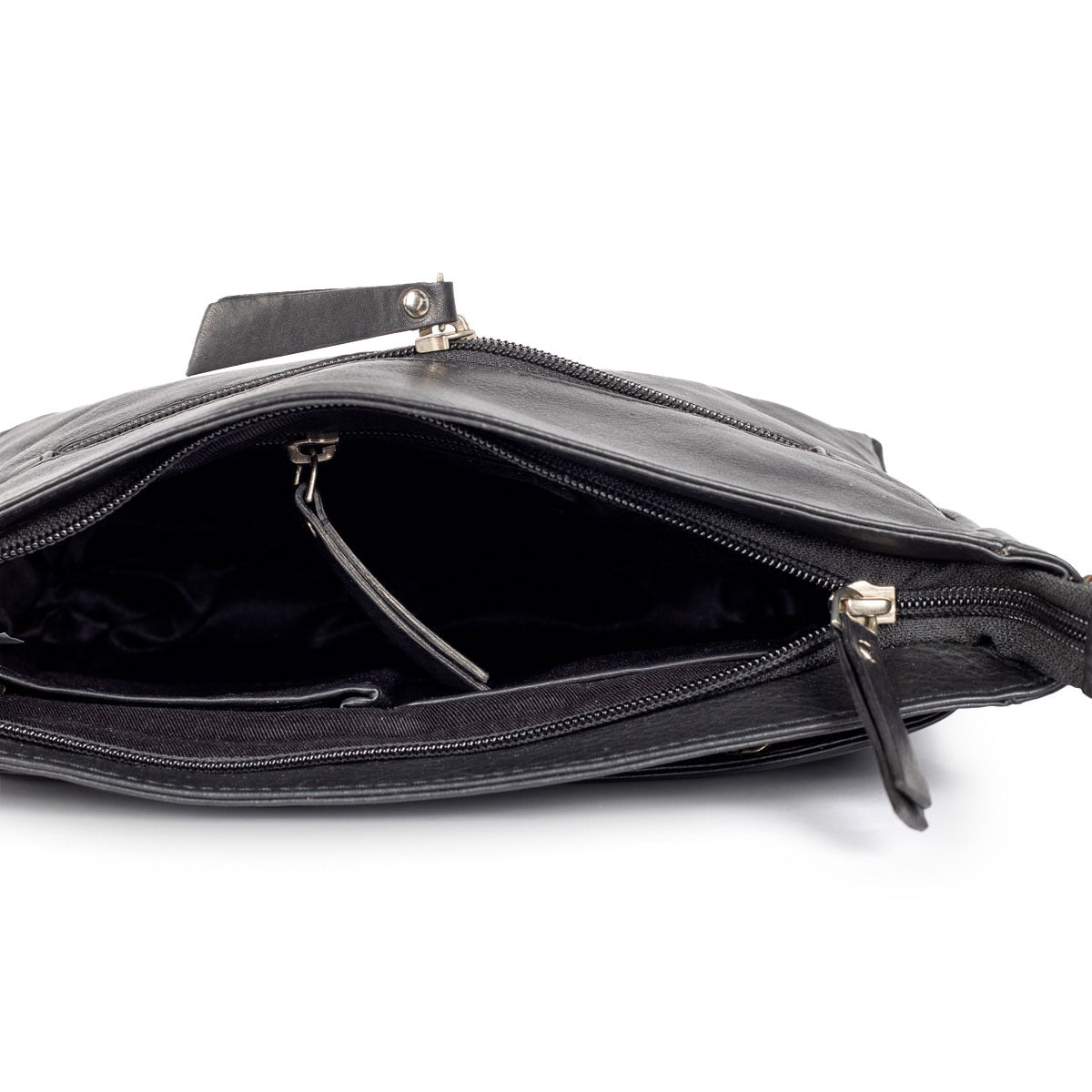 Women Leather Shoulder bag Black Color