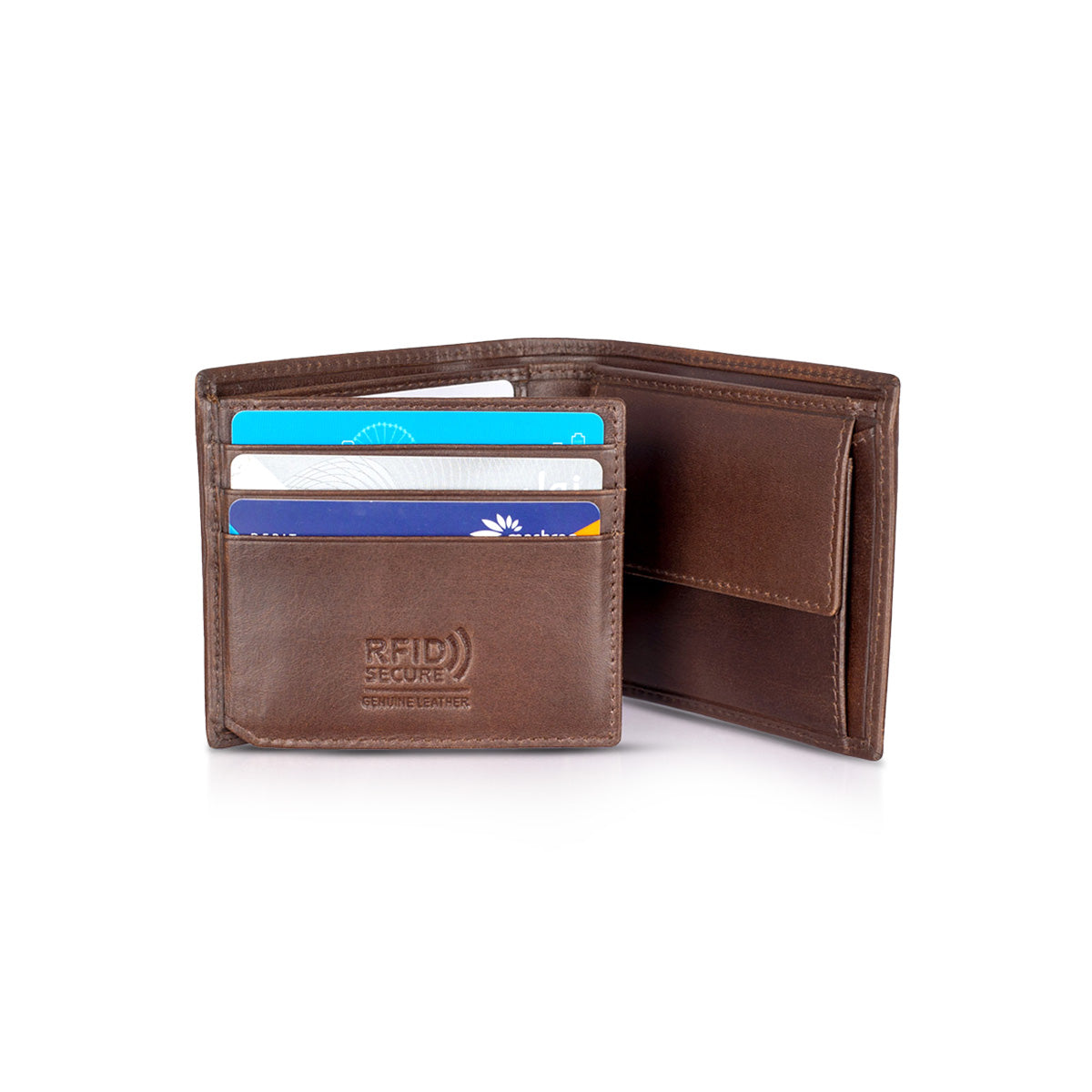 Men's Leather Wallet Brown