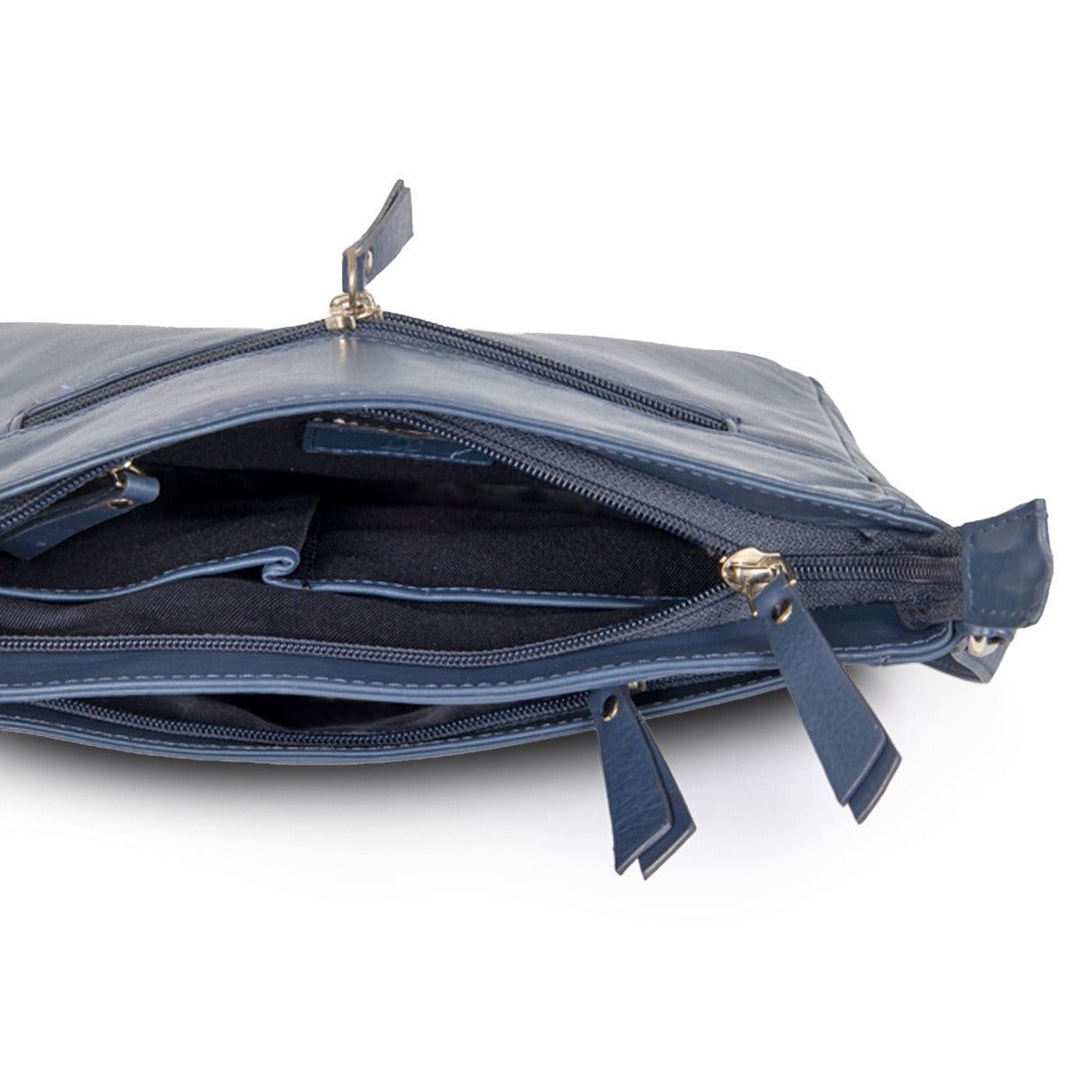 Navy Blue Ladies Leather bag