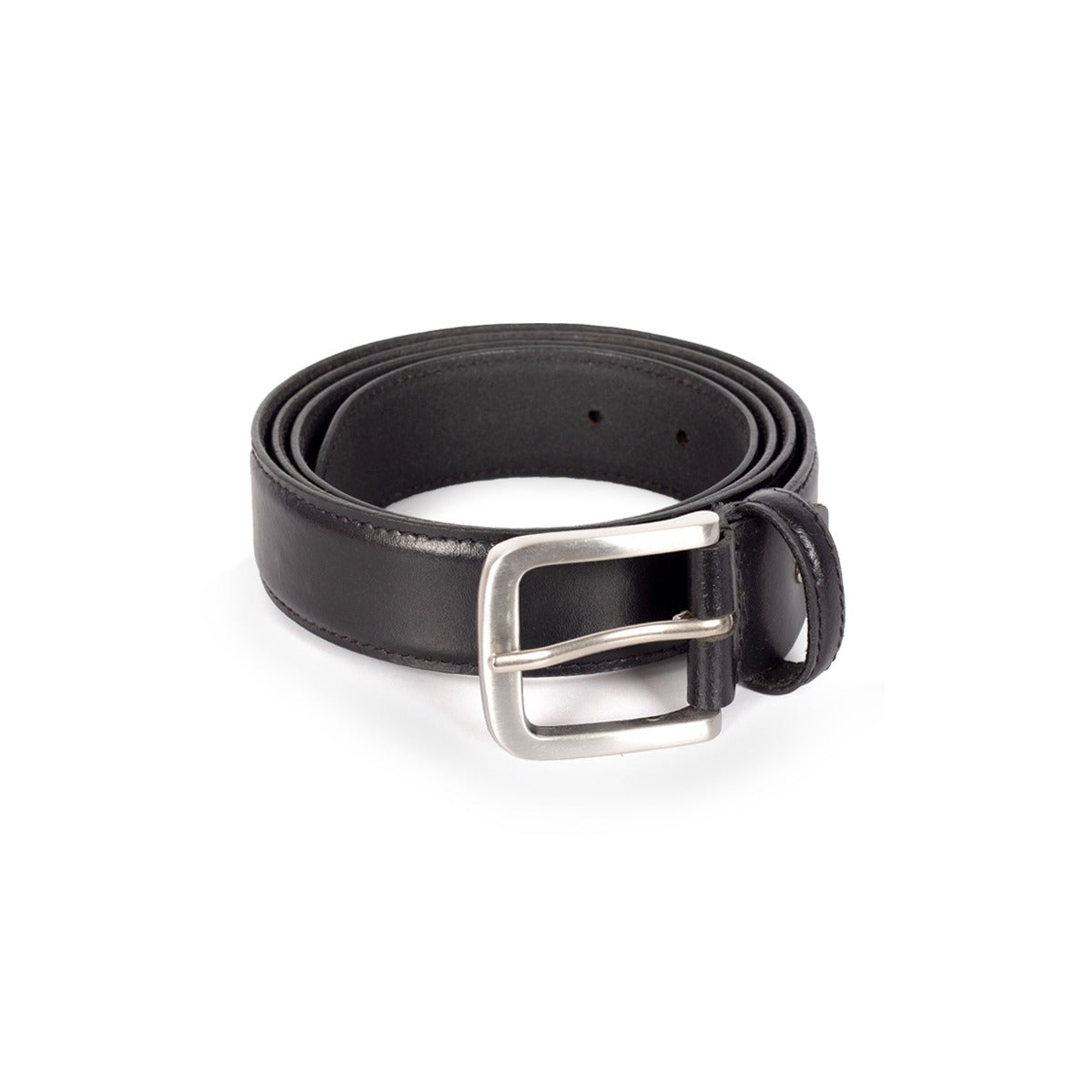 Black Leather Belt For Men