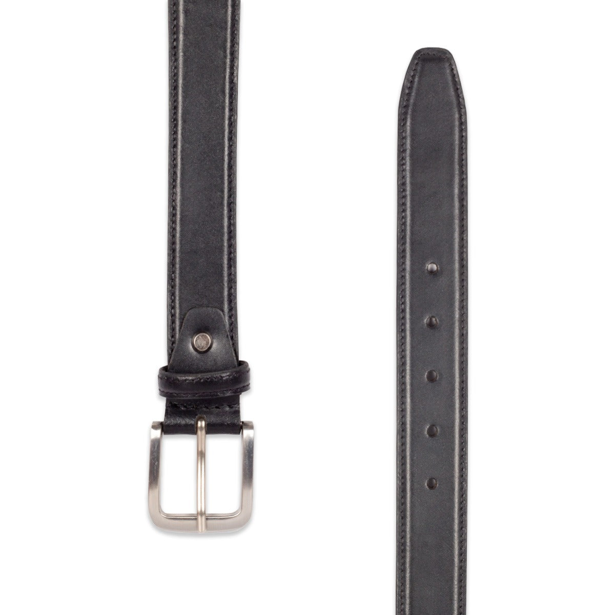 Black Leather Belt For Men