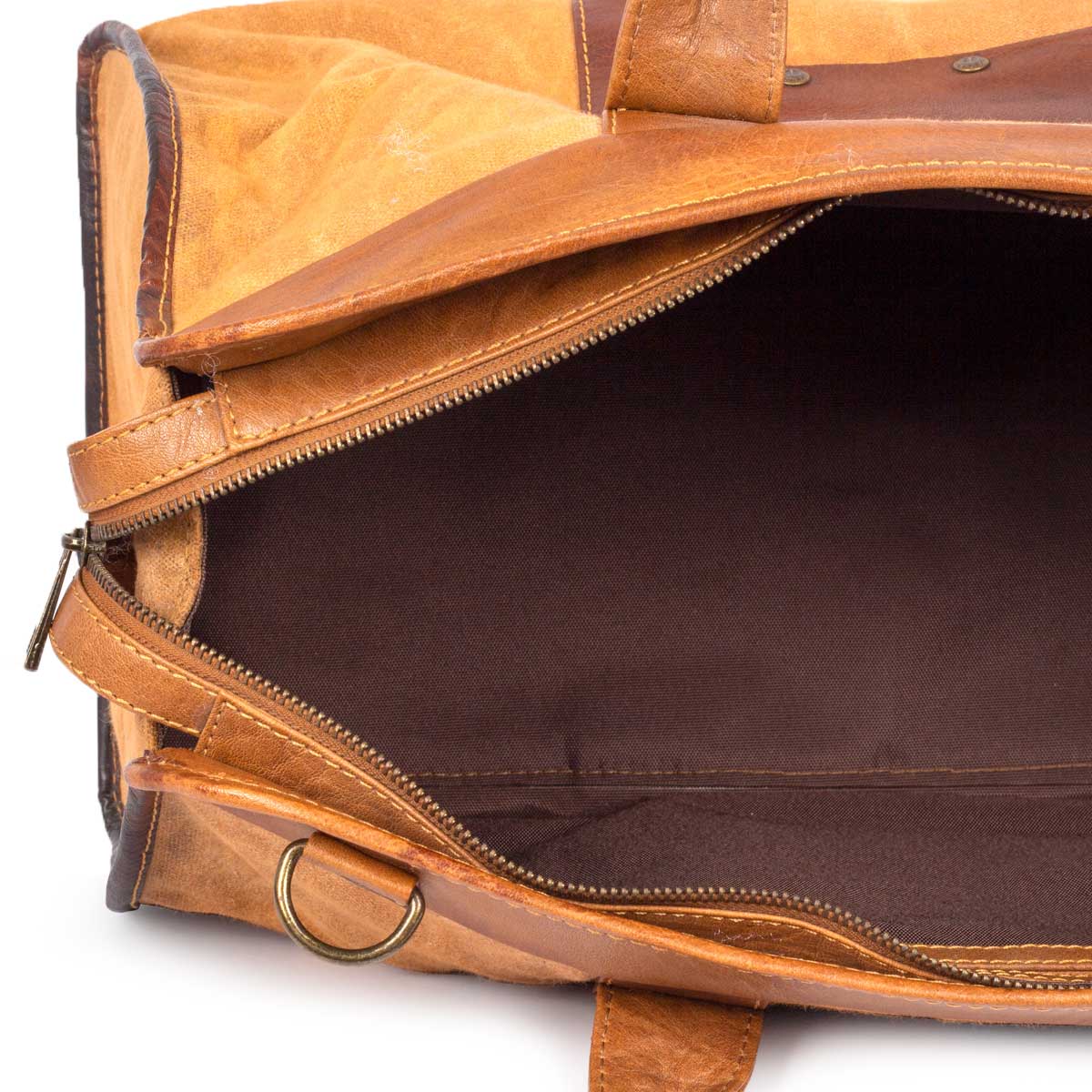 Leather Duffel Bag of Men